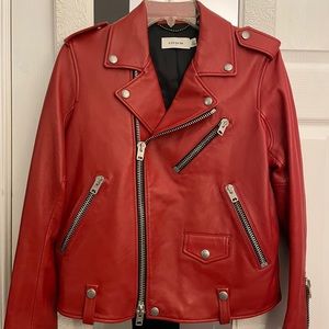 Coach Moto Leather Jacket